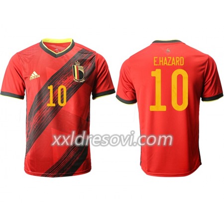 Belgija E.HAZARD 10 Domaći Nogometni Dres Euro 2020